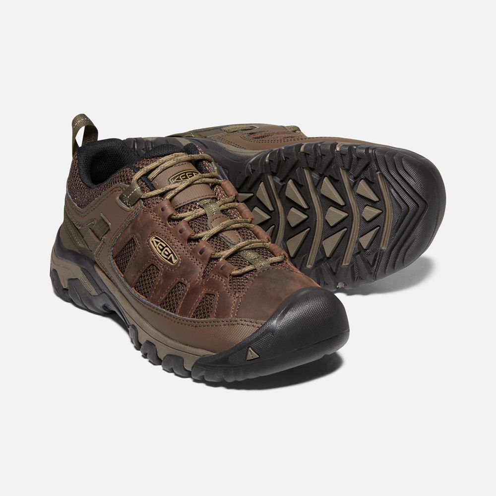 Chaussure de Randonnée Keen Homme Marron/Noir | Targhee Vent | WFDAS-7298